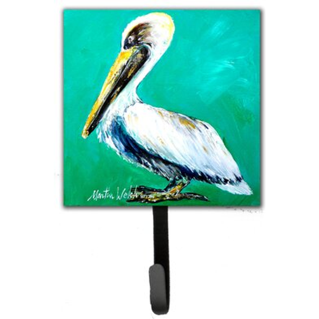 """""Caroline's Treasures MW1036SH4 Bird-Pelican Lighting Up Leash or Key Holder  Small  Multicolor"""""