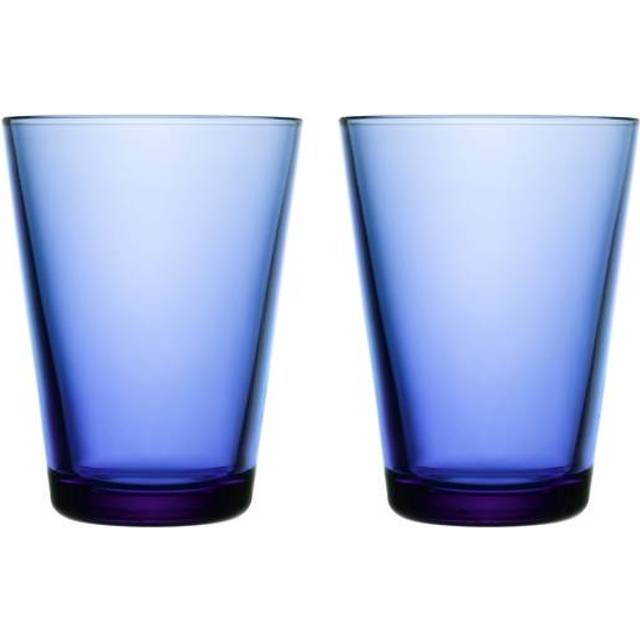 Kartio dricksglas 40 cl 2-pack, ultramarinblå - Marinblå