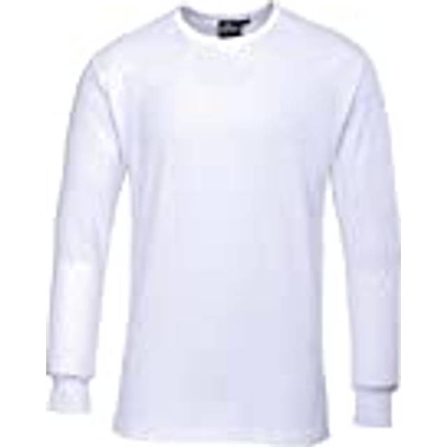 Portwest Thermal Long Sleeve T Shirt - White