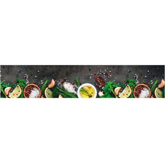 Breona Water Resistant Kitchen Mat - Dark Grey (60 x 300 cm)