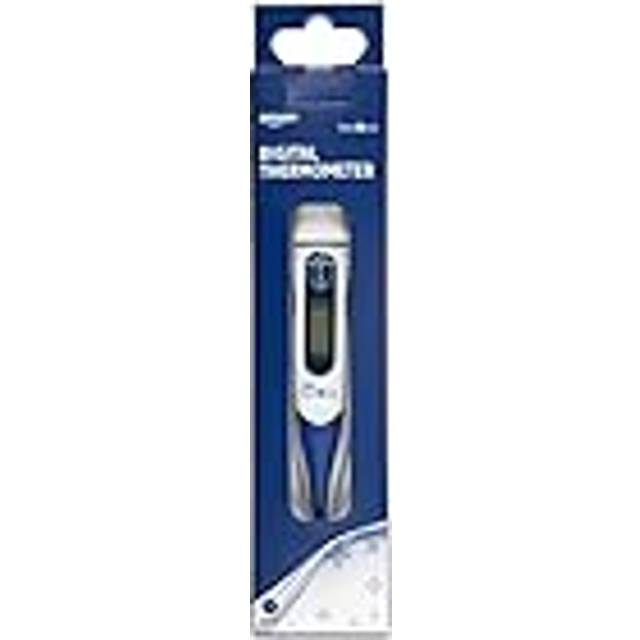 Amazon Basic Care Digital Thermometer, Blue
