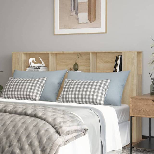 Macungie Headboard - Sonoma Oak (105cm H x 180cm W x 19cm D)