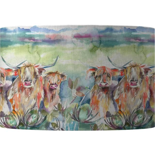Voyage Maison Heilan Herd Eva 30X21cm Lampshade Blue;Brown;Green 21cm H X 30cm W X 30cm D