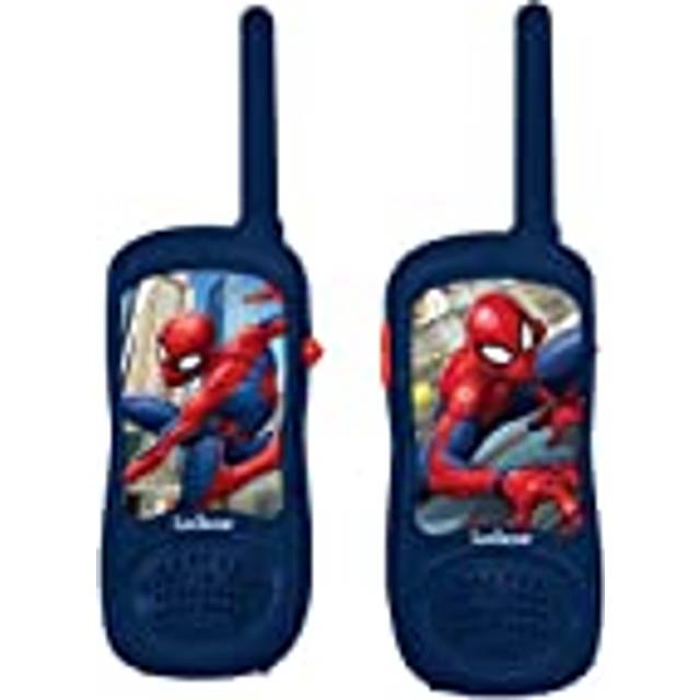 TW11SP Spiderman, Walkie-talkies, Communication Game for Children, Belt Clip for Transport, Battery, red and Blue
