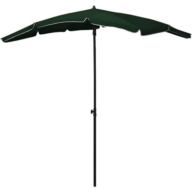 Kaidence 2m x 1.3m Rectangular Traditional Parasol (200cm W X 130cm D)