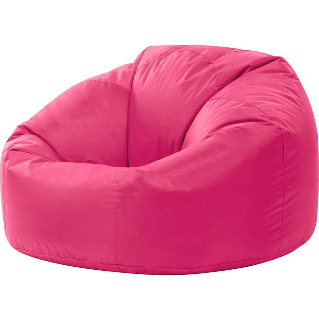Veeva Classic Indoor Outdoor Bean Bag Chair - Pink (Medium)