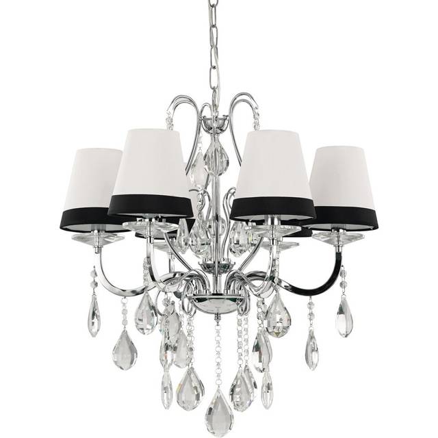 Jaylene 6-Light Shaded Chandelier (140cm H X 62cm W X 62cm D)