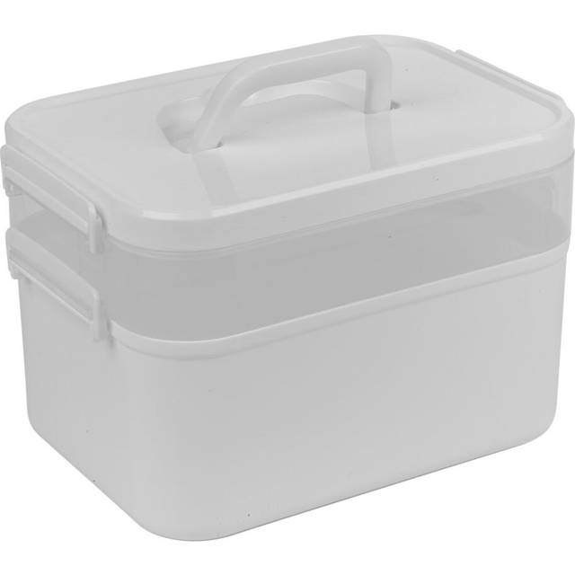 Apperson Toolbox - White (11.22cm H X 7.48cm W X 1.97cm D)