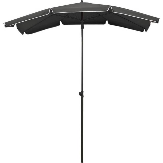 Kaidence 2m x 1.3m Rectangular Traditional Parasol (200cm W X 130cm D)