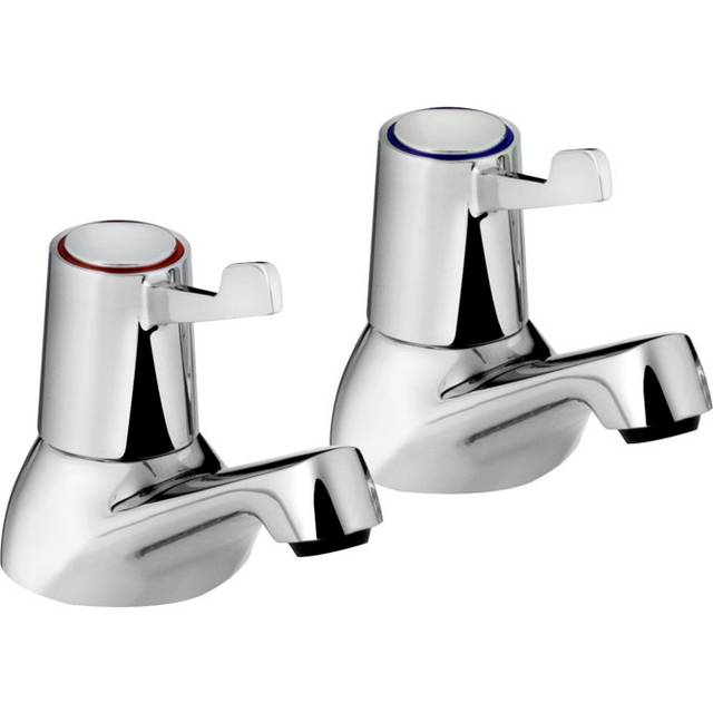 VALUE 2 Handle Bath Bath Faucet Bath Filler - Chrome (9cm)