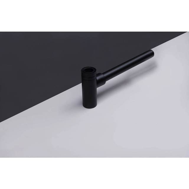 Design Siphon Black Round 1"1/4