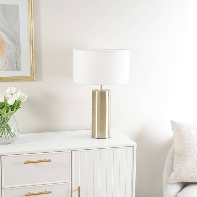 Lexy Single Stem Dimmable Touch Table Lamp Base - Gold - One Size
