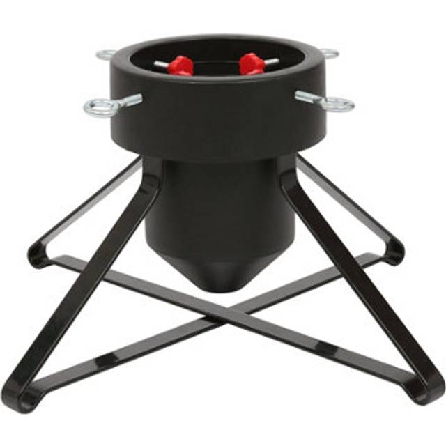 Premium Real Christmas Tree Stand - Medium - Black