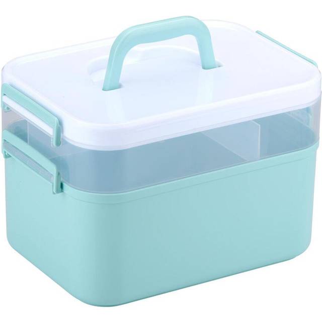 Apperson Toolbox - Mint Green (11.22cm H X 7.48cm W X 1.97cm D)