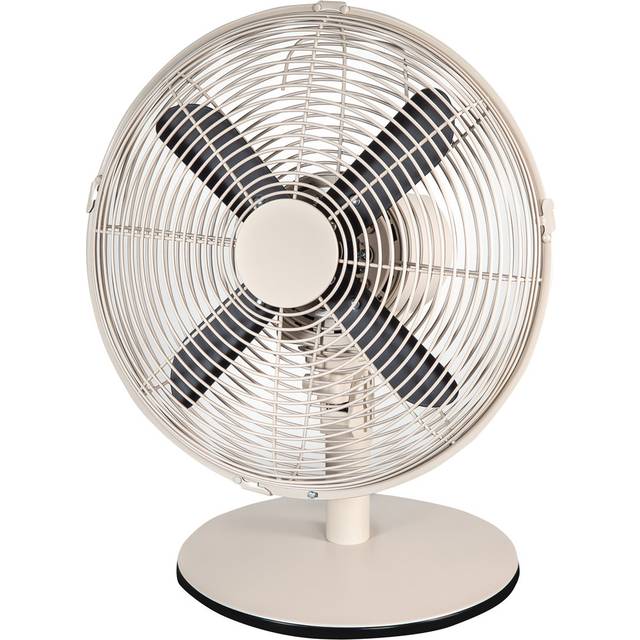 Russell Hobbs Rhmdf1201Gr Metal Desk Fan In Greige - Grey