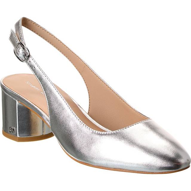 Stuart Weitzman Bridgt 50 Leather Slingback Pump