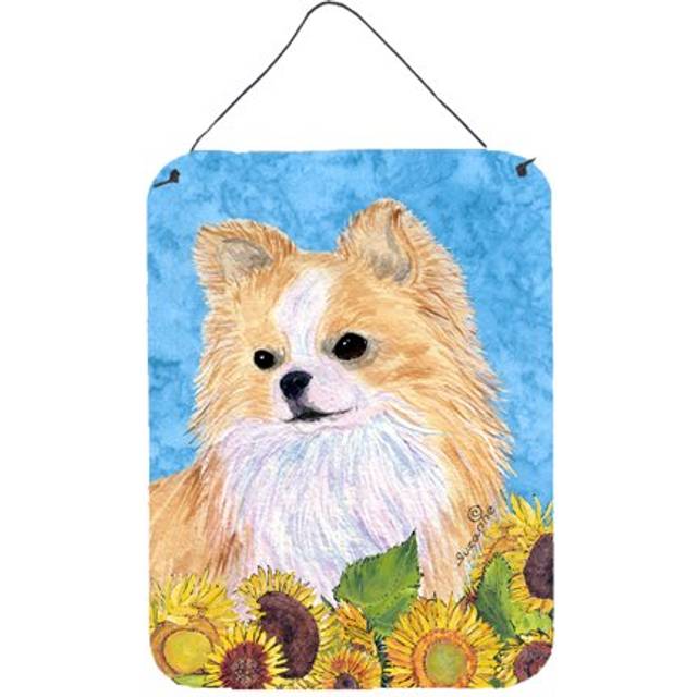 """""Caroline's Treasures SS4242DS1216 Chihuahua Aluminium Metal Wall or Door Hanging Prints  16"""""""" x 12""""""""  Multicolor"""""