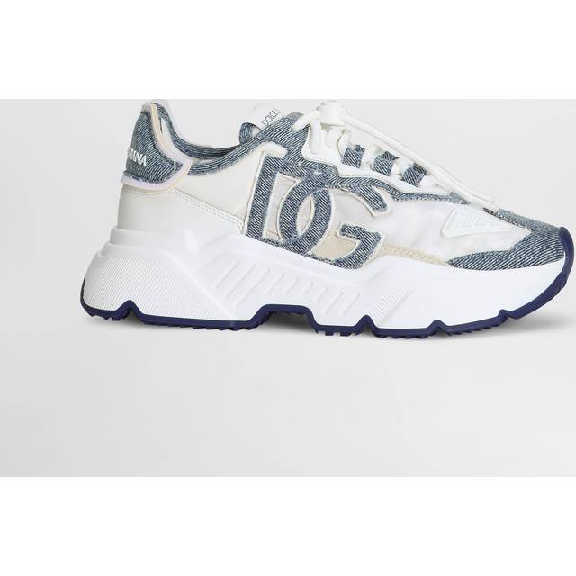 Dolce&Gabbana Blue & White Daymaster Sneakers - 8S169 Bianco/Panna - IT 36.5