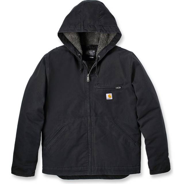 Carhartt Sherpa Lined, textile jacket , color: Black , size: M
