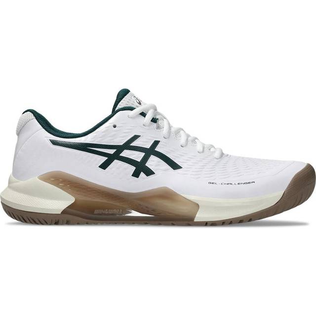 Asics Gel Challenger 14 White Saxon Green Allcourt Mens - 2025 (Storlek: 46)