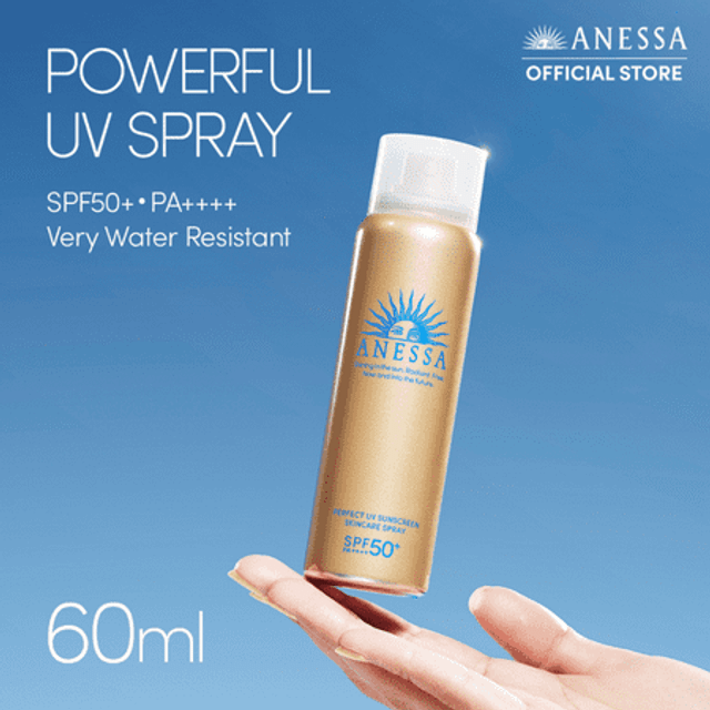 Shiseido - Anessa Perfect UV Sunscreen Skincare Spray NA SPF 50+ PA++++ 60g - 2024 Edition