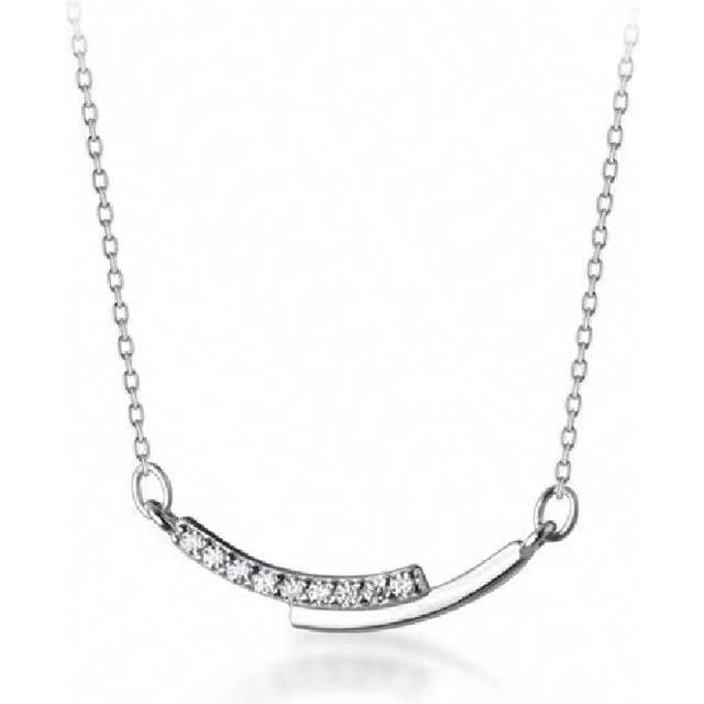 SHEIN Stacked Smile Necklace Is A Simple, Light, Luxurious, Fashionable And Versatile Jewelry, Suitable For Womenâs Parties, Banquets, Dates, Festivals, A