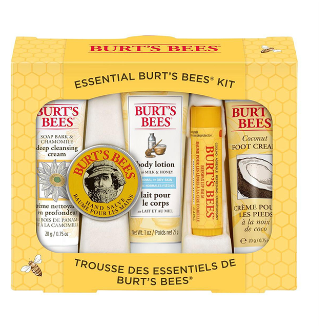 Burt&#39;s Bees Essential Everyday Beauty Gift Set 5 Pieces