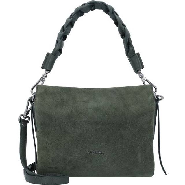 Coccinelle Boheme Handbag Leather 22.5 cm green