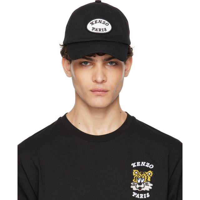 Kenzo Black Kenzo Paris VERDY Edition Embroidered Cap - BLACK - UNI