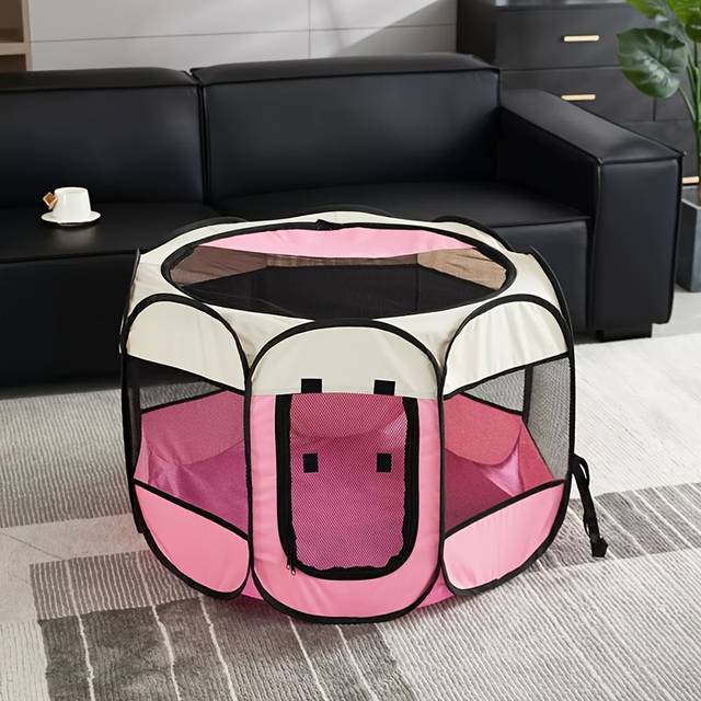 TEMU Cat Delivery Room Waiting Box Tent Enclosed Cat Kennel Pet Production Room