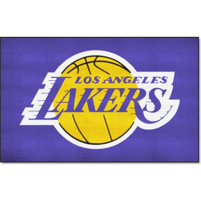 "FANMATS NBA Los Angeles Lakers Nylon Face Ultimat Rug   60""""x96"""""
