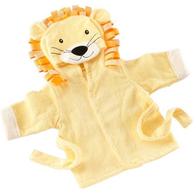"Baby Aspen """"""""Big Top Bath Time Lion Hooded Towel/Robe  0-9 Months"