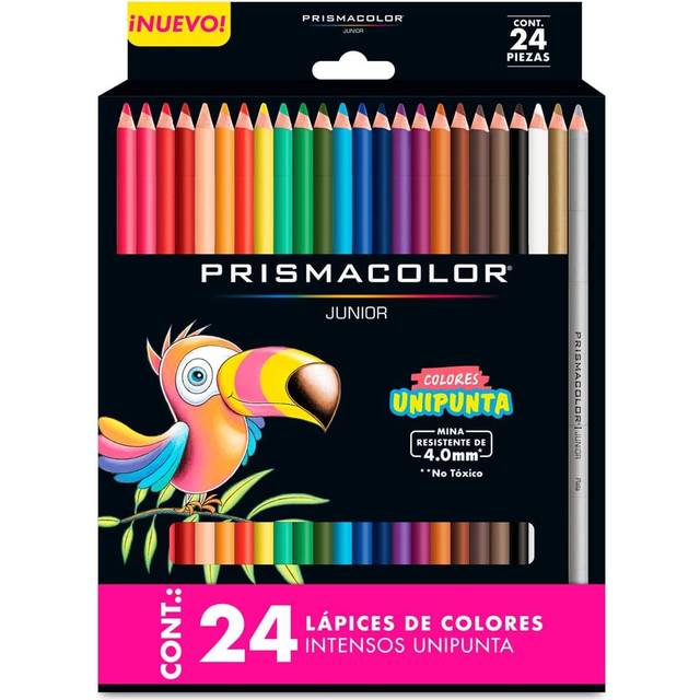 Prismacolor Colored Pencils Set  Assorted Colors  Pack of 24  Junior 4.0mm