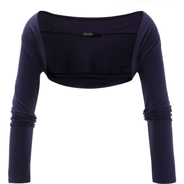 Aniston Bolero Top - Dark Blue