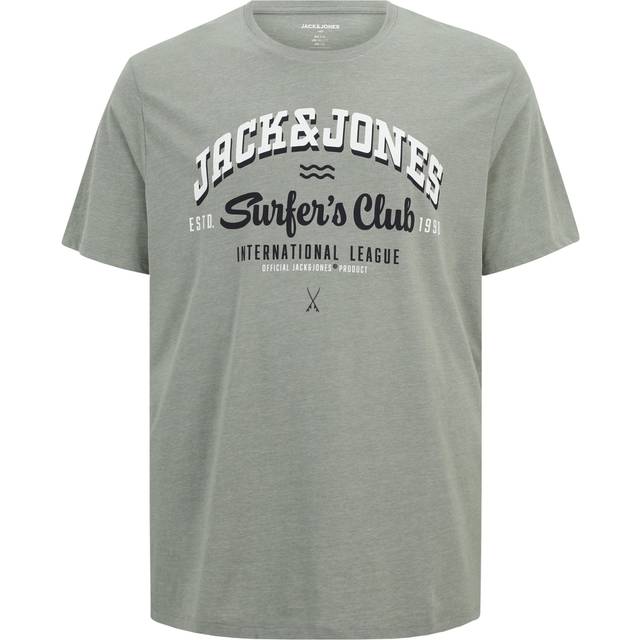 Jack & Jones Logo T-Shirt - Green Green - JACK & JONES - Size: L(47)