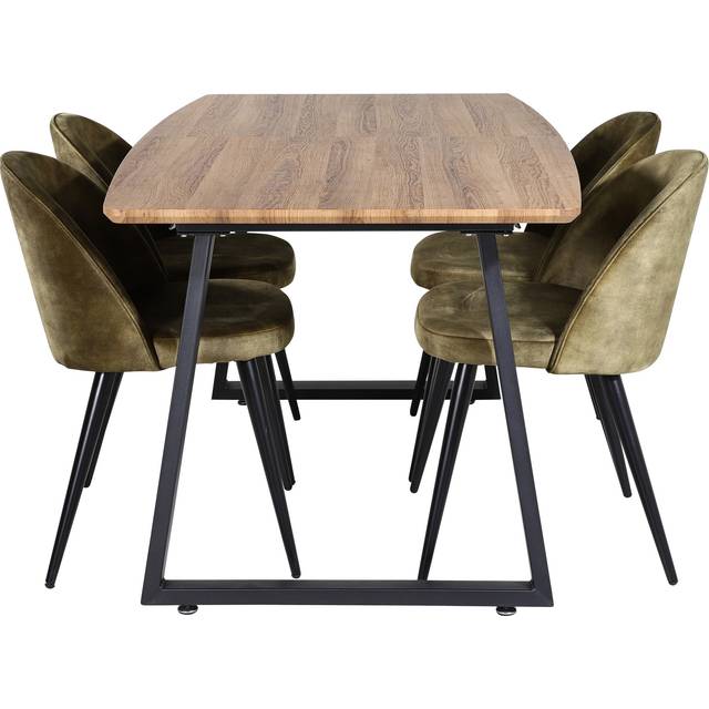 Matgrupp Inca med stolarna Velvet
