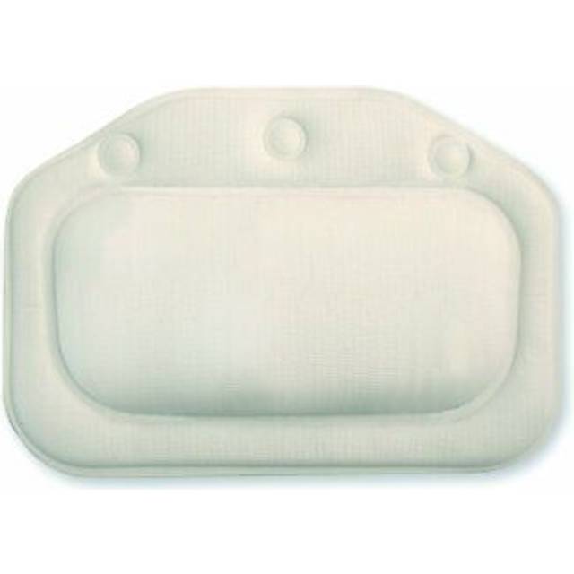 Living Health Products BTFM-002-3884CLR Bath Pillow with free Deep Water Bath - bath Pillow Strong Suction Cups