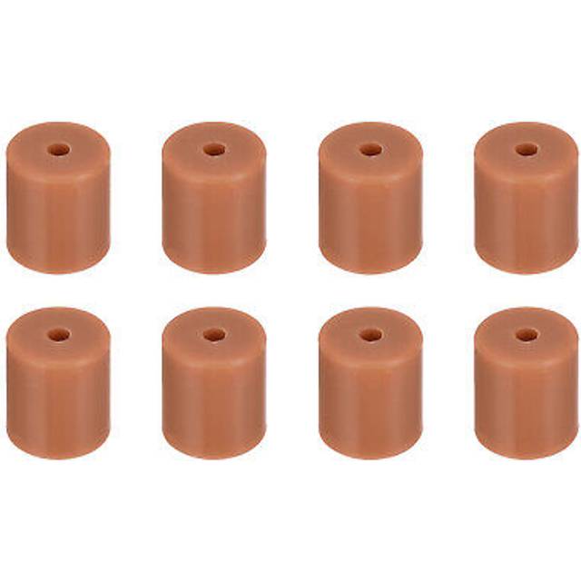 8pcs silicone bed mounts leveling column silicone buffer 18mm brown