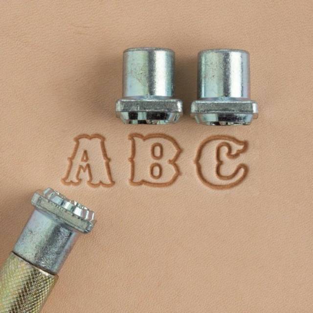 "Tandy Leather Craftool? 1/2"""""""" (13 mm) Standard Alphabet Set 8130-00"