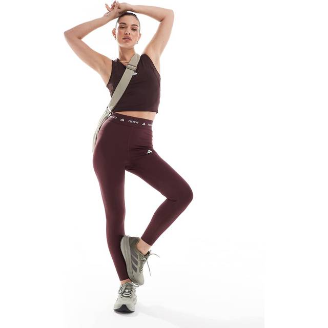 TECHFIT 7/8 Leggings - Pure Ruby - 2XL