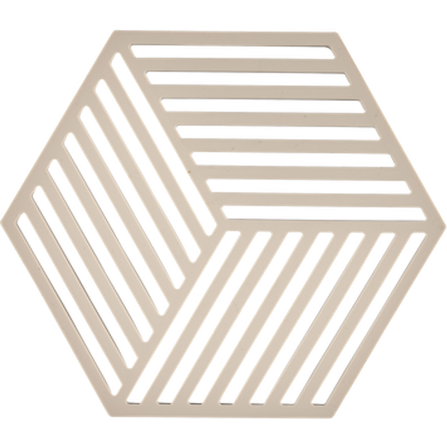 ZONE Denmark - Zone Hexagon Bordskåner 16 x 14 x 0,9 cm Desert