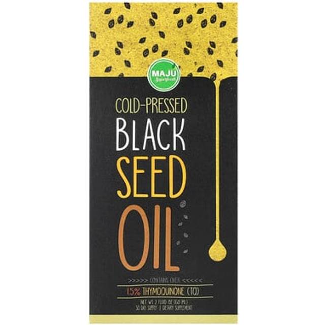 Maju Superfoods  Cold-Pressed Black Seed Oil  2 fl oz (60 ml)