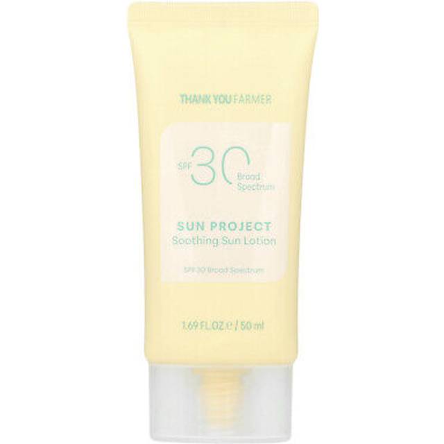 Thank You Farmer, Sun Project, Soothing Sun Lotion, SPF 30, 1.69 fl oz (50 ml)