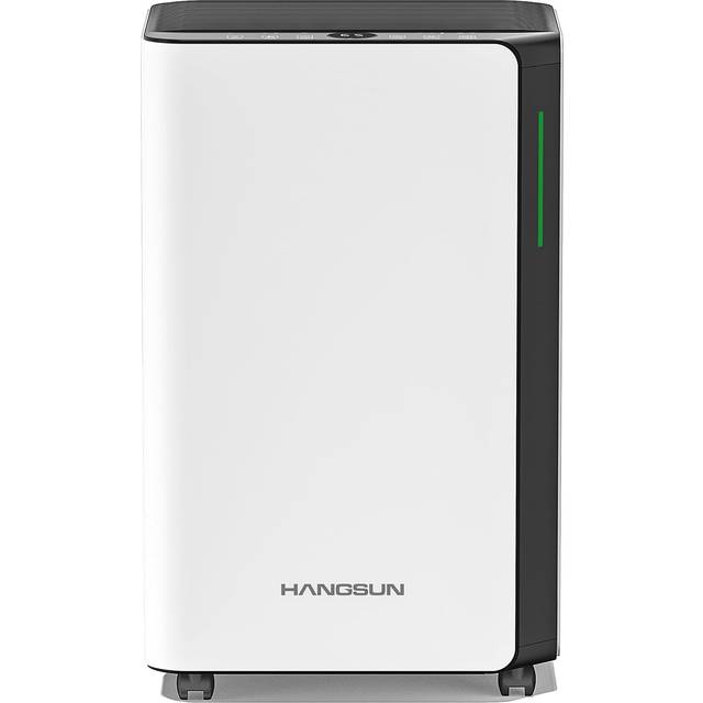 Hangsun 20L/Day Dehumidifiers for Home Dehumidifier for Drying Clothes and Damp with Digital Humidity Display, Continuous Drainage