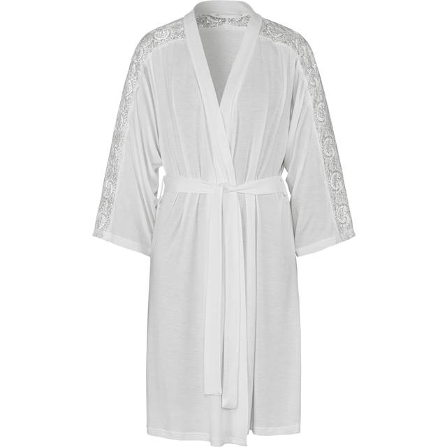 LASCANA  Bride Lace Kimono - Ecru