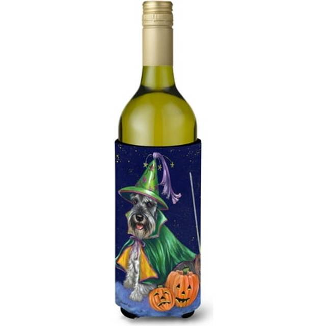 Carolines Treasures PPP3159LITERK 24 oz Schnauzer Halloween Good Witch Wine Bottle Hugger