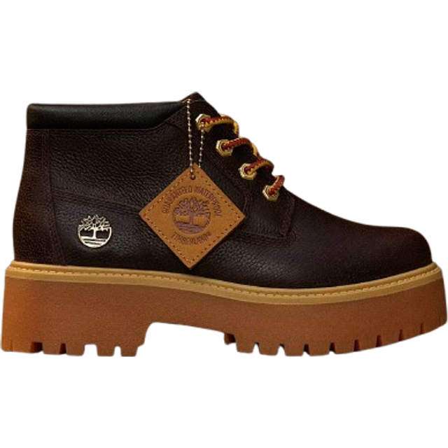 Timberland Mid Lace Waterproof Boots - Brown (4)