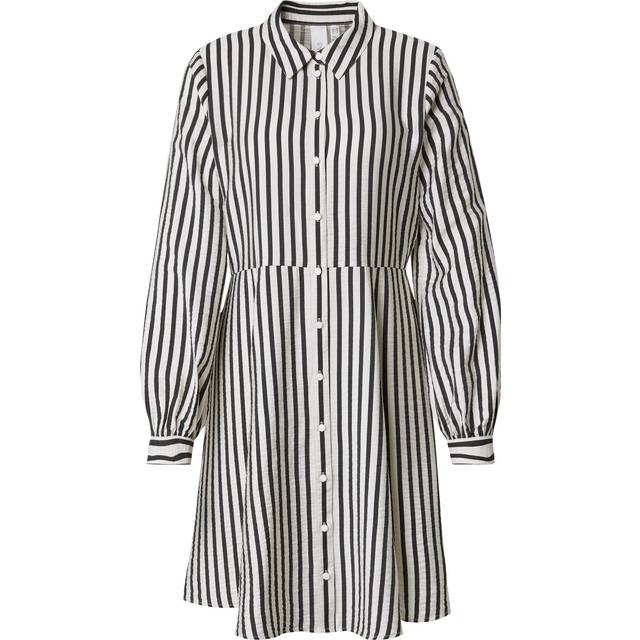YAS Yaskaya Ls Shirt Dress S. Noos |Beige |38