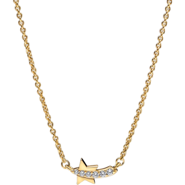 Pandora Moments Cz Necklace