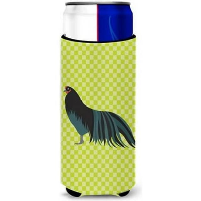 Caroline's Treasures Sumatra Chicken Green Decorative Can Hugger  Slim  Multicolor